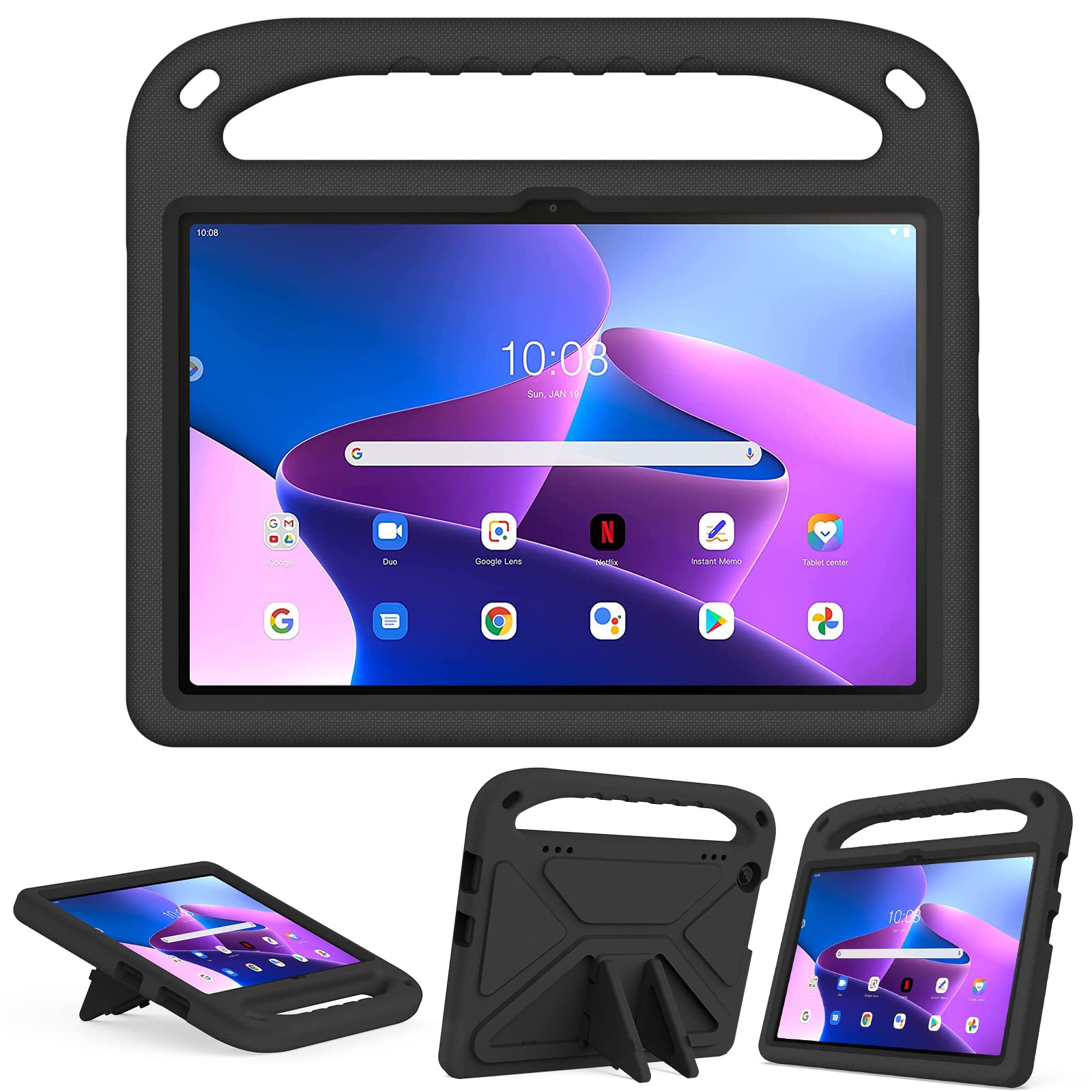 For Lenovo Tab M10 Plus (Gen 3) ケース カバー Lenovo Tab M10 Gen 3 ケース B10 (3rd Gen) カバー 3rd 10.1