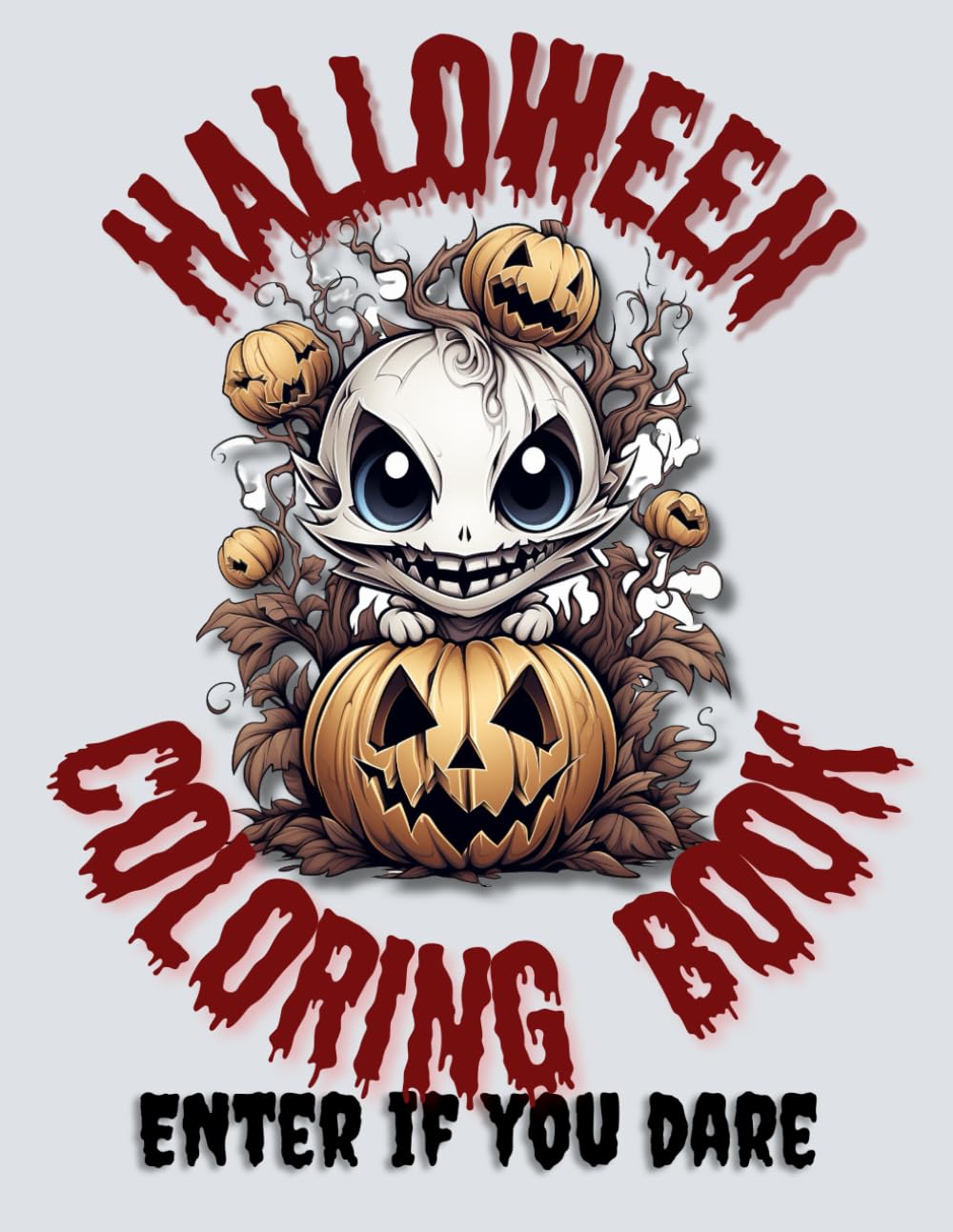 Spooky Halloween Coloring Book for Young Children: The Ultimate Coloring Book for Boys & Girls – Halloween Edition