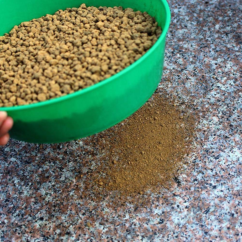 Ogrodowe Sito do Gleby, Lekkie i Trwałe Plastikowe Ręczne Narzędzie Ogrodnicze Wydajny Filtr Kamieni i Gruzu do Ogrodnictwa Średnica 21 Cm dla Wszystkich Ogrodników (Różne kolory)