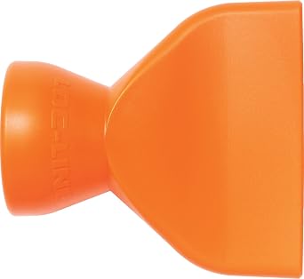 Loc-Line Coolant Hose Component, Acetal Copolymer, Straight Flow Nozzle, 1-5/8" Width, 1/2" Hose ID Pack of 2 - 51848
