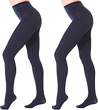 EVERSWE 2 Pairs Pack Women's Opaque Tights