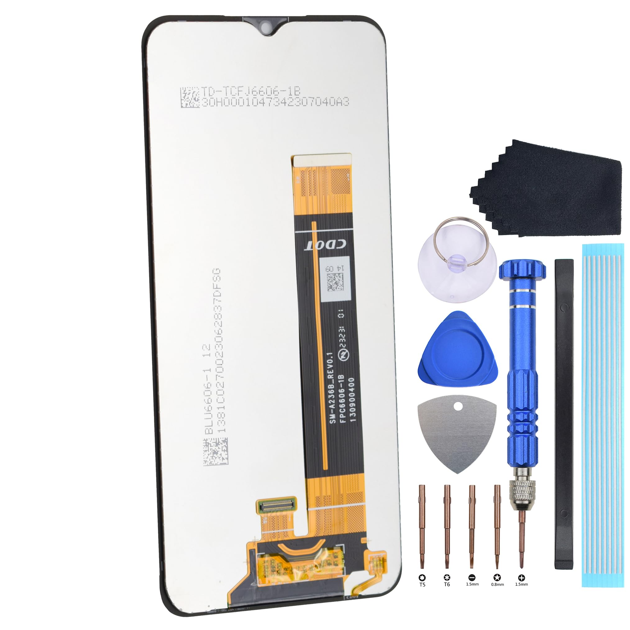 Full Display Screen Touch Digitizer Replacement for Samsung Galaxy A23 5G SM-A236U SM-A236B