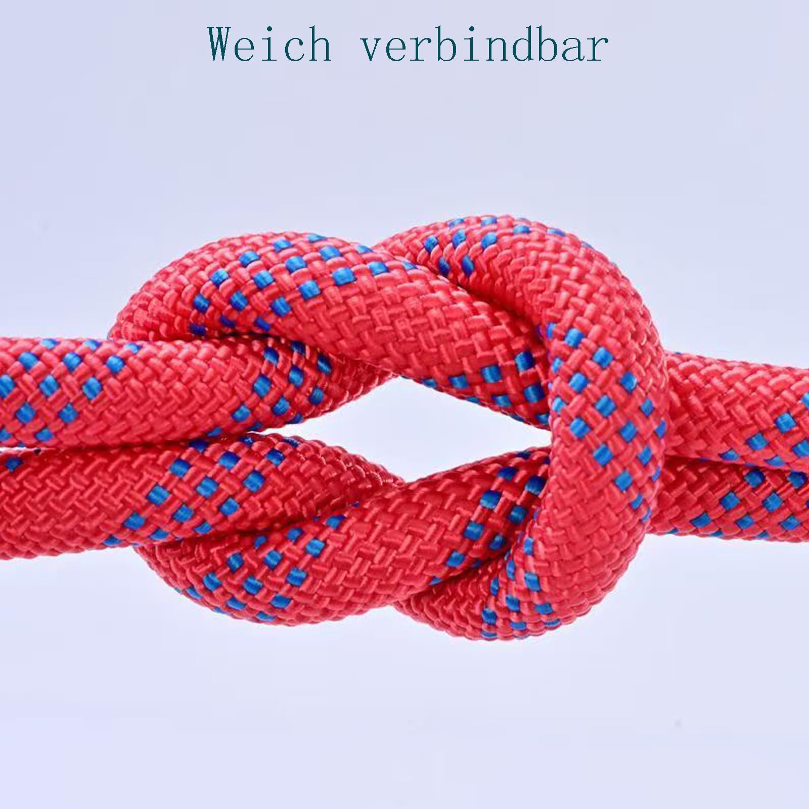 Tread star Polypropylene Rope 6 mm -30 m Red Rope Polypropylene Rope Outdoor Rope Braided Rope Textile Rope Lead Nylon Cord Poly Rope Braided Rope (Red - Image 4