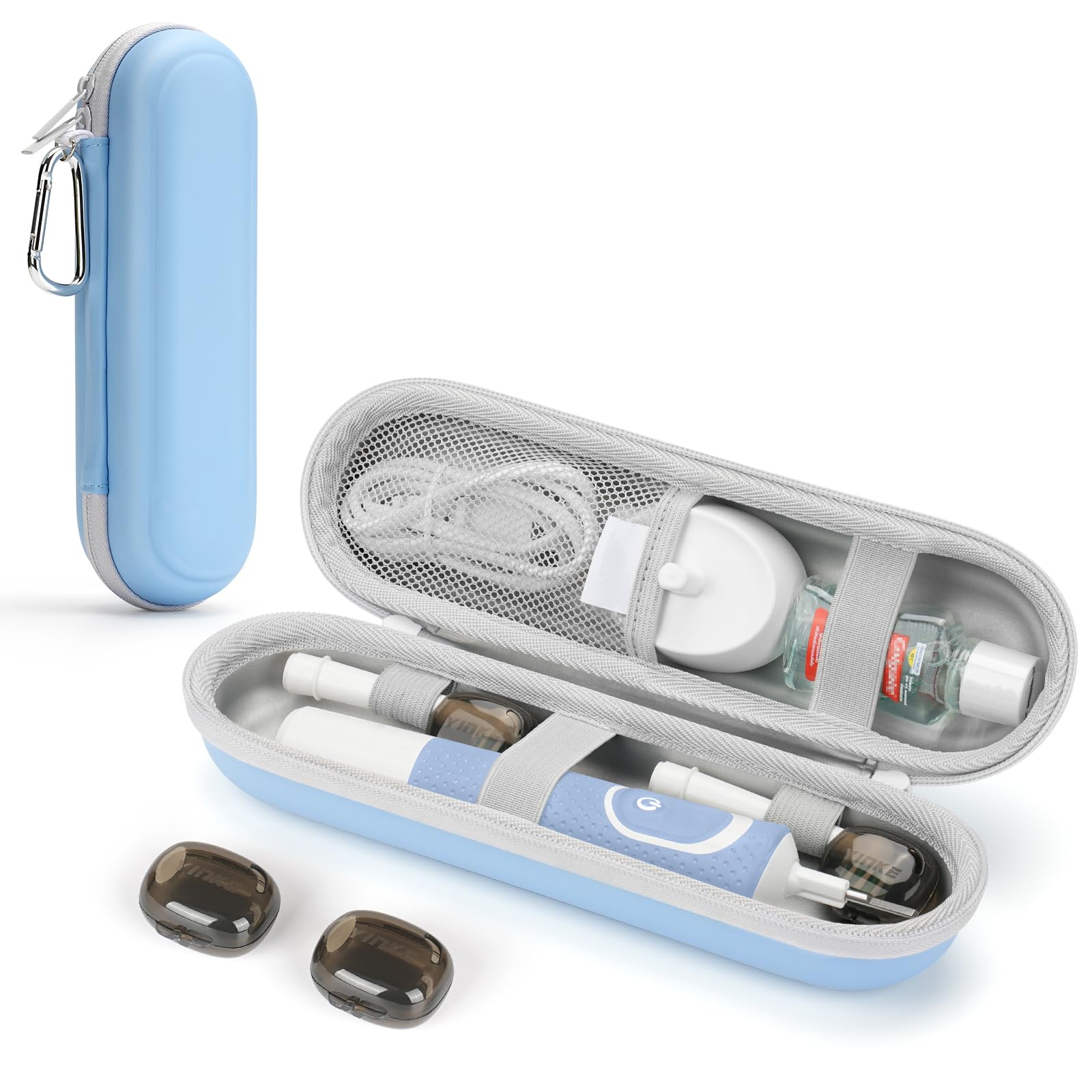 Yinke Funda para cepillo de dientes eléctrico, funda de viaje para cepillo de dientes eléctrico, funda portátil para cepillo de dientes