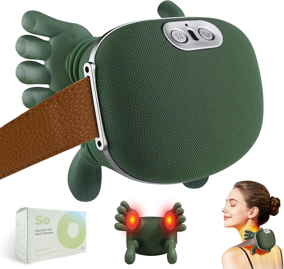 Heated 4D Neck and Shoulder Massager