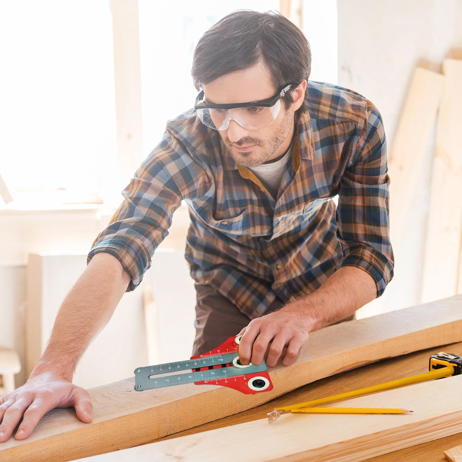 Guía Delgada Para Corte Sargentos Finos Ajustables | Guía Para Tiras Estrechas Para Sillas De Madera Muebles Carpintero Y Herramientas
