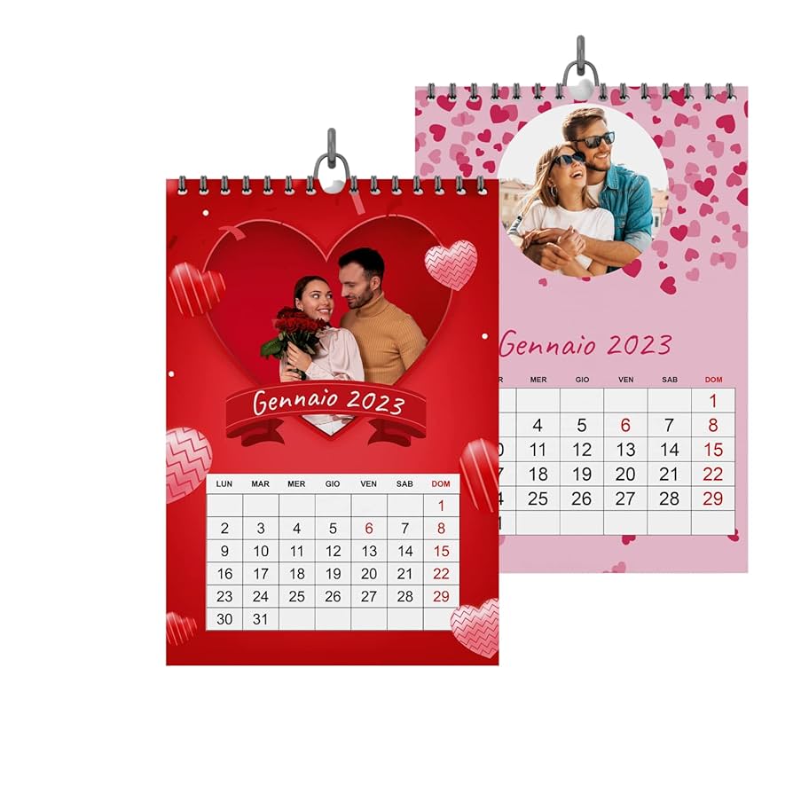 Calendario Da Parete 2025 Personalizzato - Formato A3, 13 Pagine, Con Le Tue Foto - Foto 12