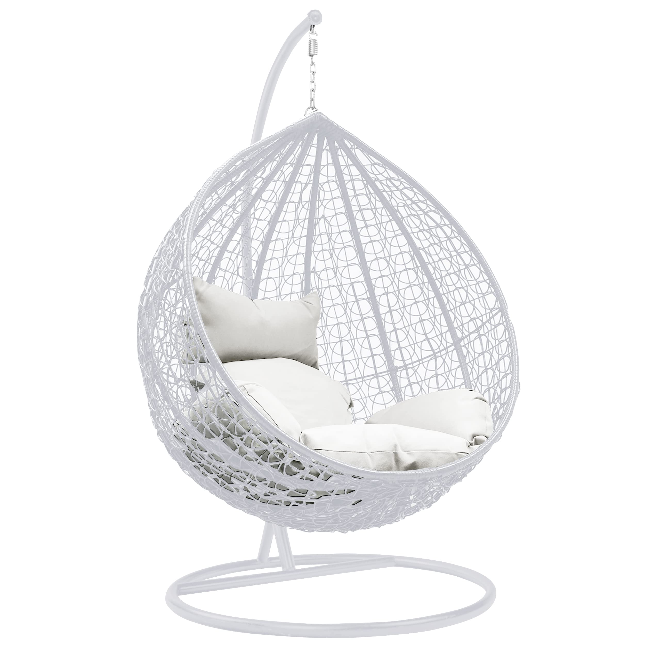 Buy Rattan Swing Egg Chair Garden Patio Indoor Outdoor Hanging Chair