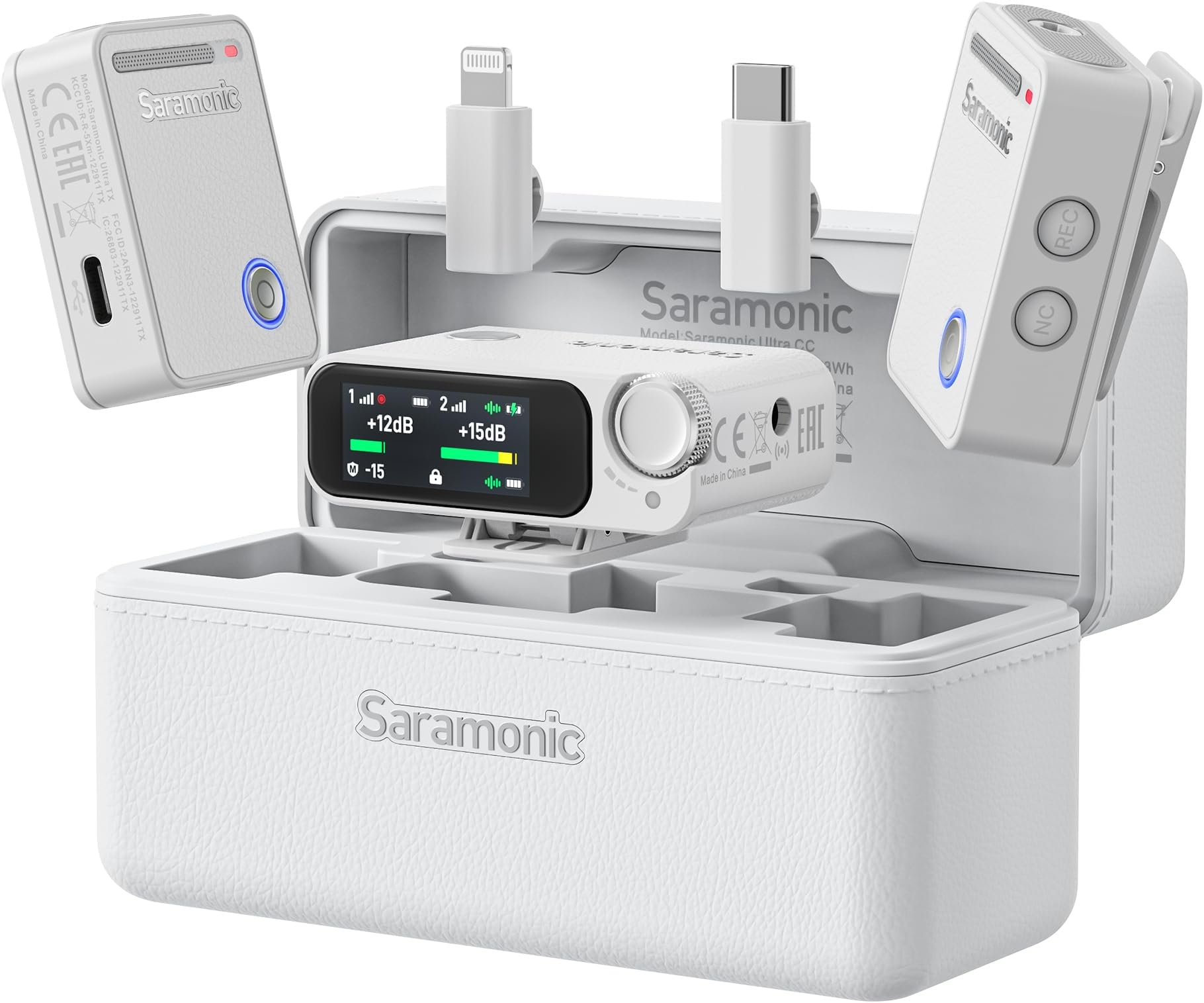 Saramonic Ultra 02 タイムコード内蔵2chワイヤレスマイクシステム Saramonic Ultra(ホワイト)