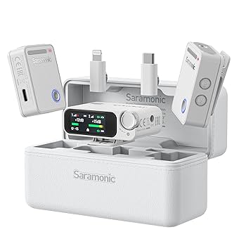 Saramonic サラモニック 2.4Gワイヤレスマイクシステム ホワイト 71bL8IewaRL._UF350,350_QL50_.jpg