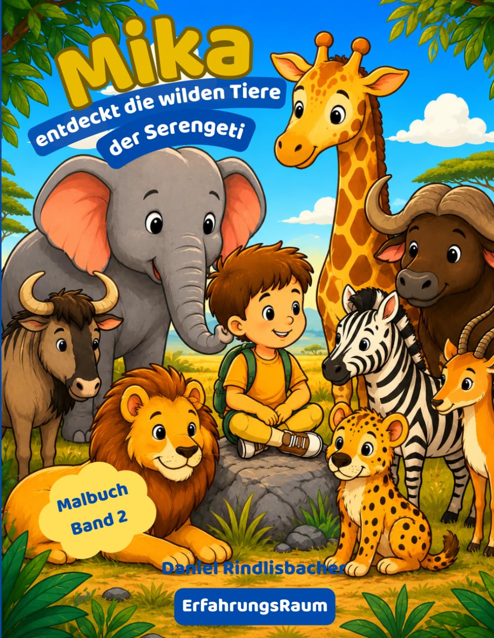 Mika entdeckt die wilden Tiere der Serengeti