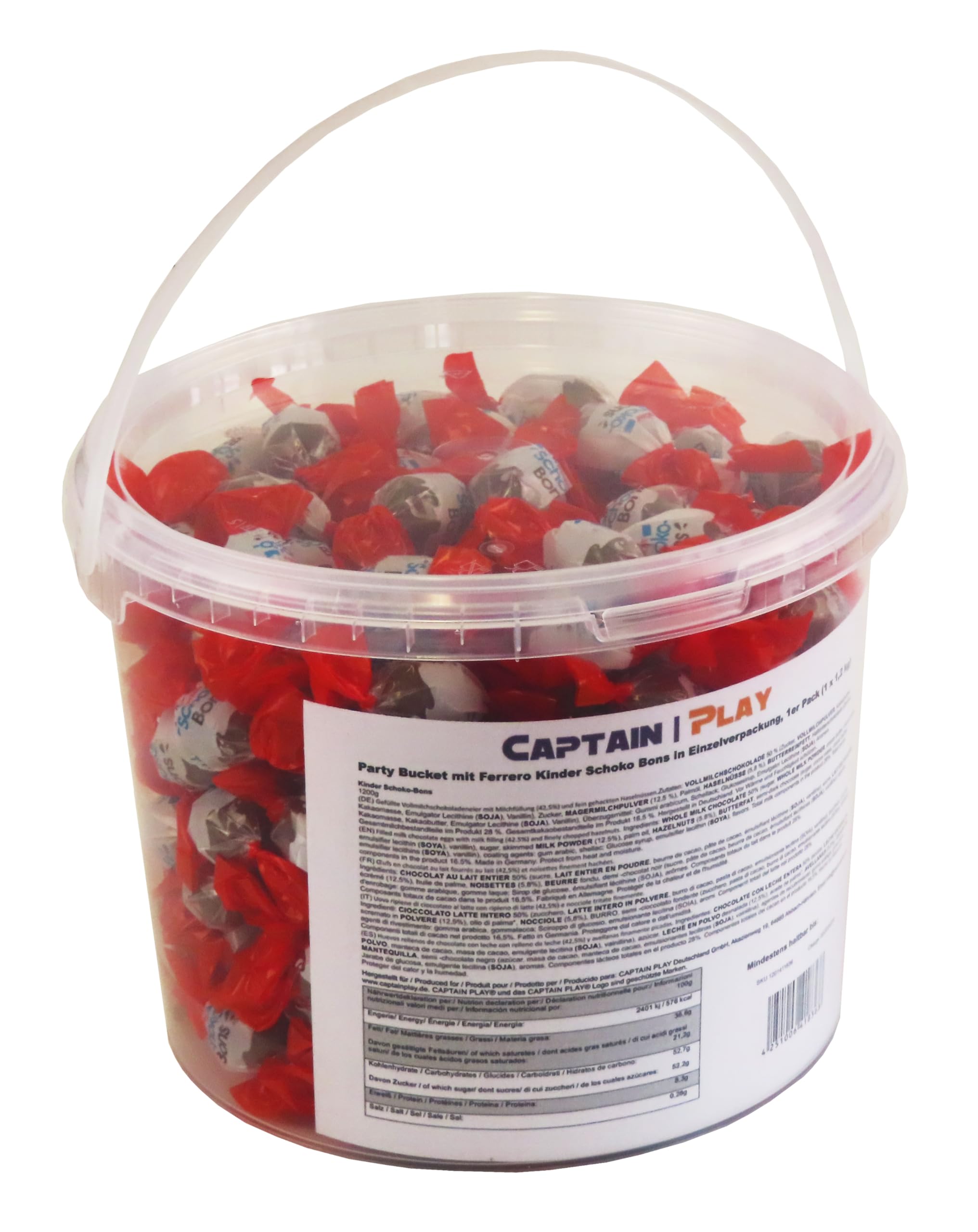 Party Bucket con Kinder Schoko-Bons 1,2kg