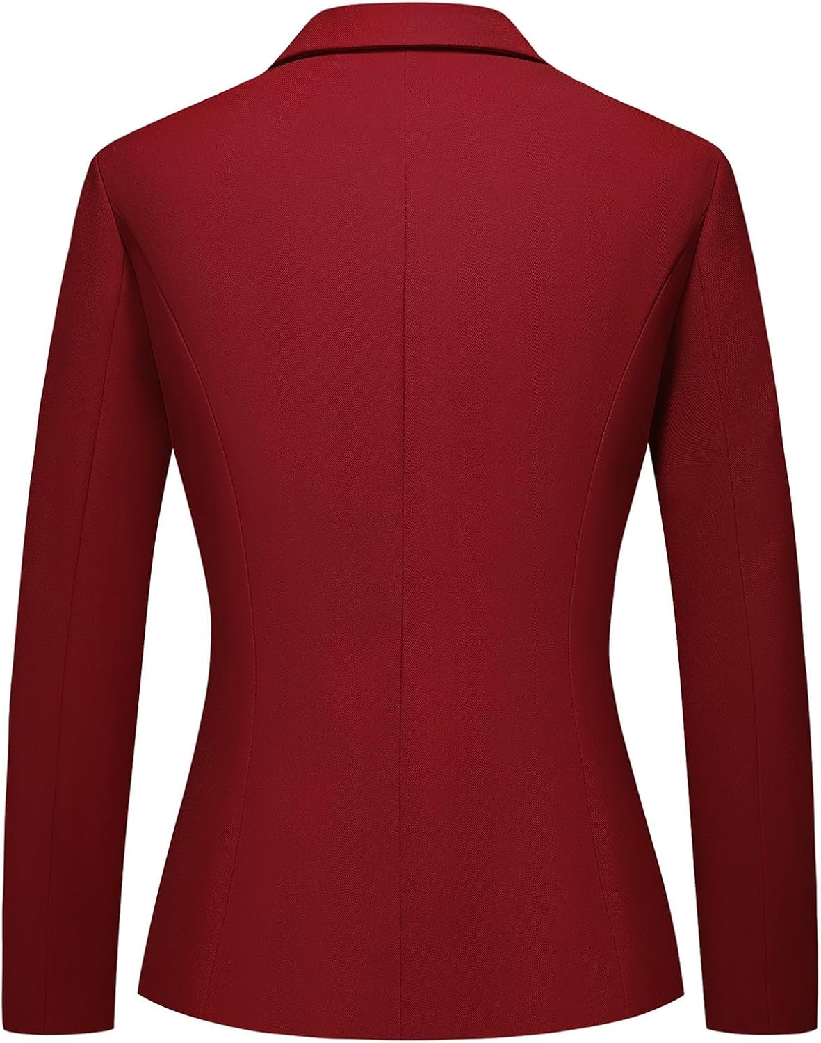 MODFUL Women's Formal Business Blazer One Button Long Sleeve Suit Jacket for Lady with Notch Lapel Work Office - Image 2