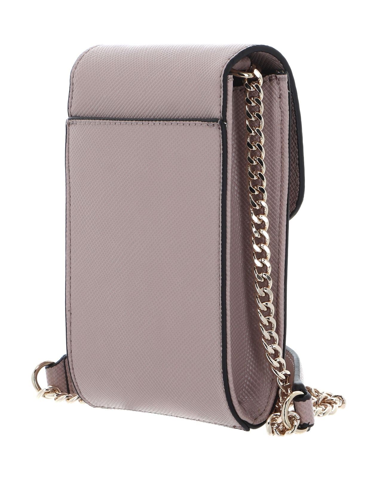 GUESS Umhängetasche Handytasche Noelle Flap Chit Chat Phone Bag Rosewood rosa
