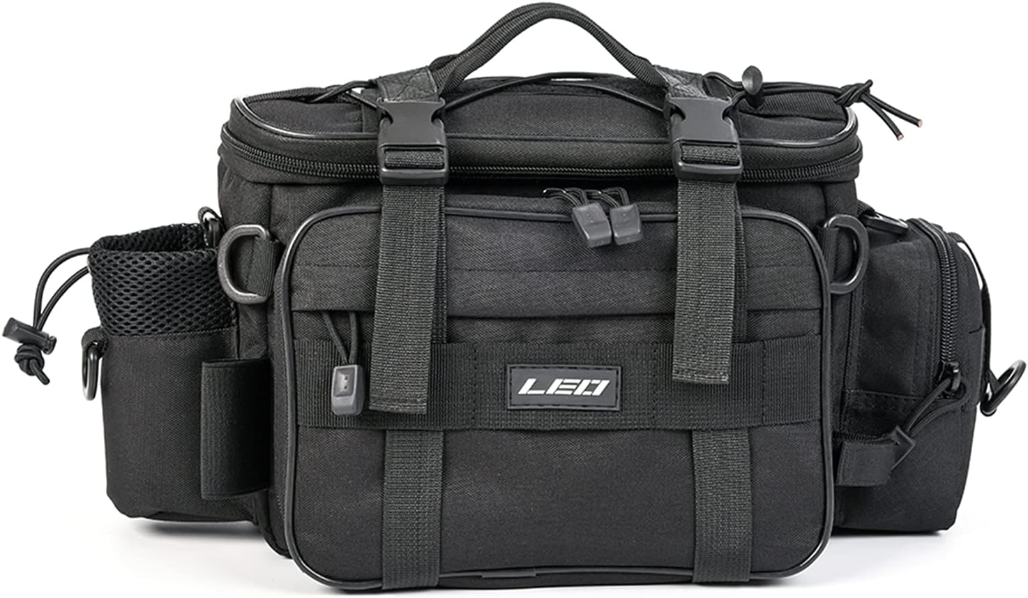 Pepisky Multifunctional Fishing Tackle Bag Outdoor Sports Single Shoulder Bag body Bag Waist Pack Fishing Lures Tackle Gear Utility Storage Bag