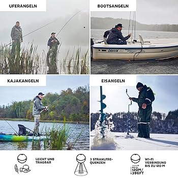 Deeper CHIRP＋2 ディーパー チャーププラス2 ワイヤレススマート魚 Amazon | Deeper CHIRP+ 2 ワイヤレススマート魚群探知機、GPS