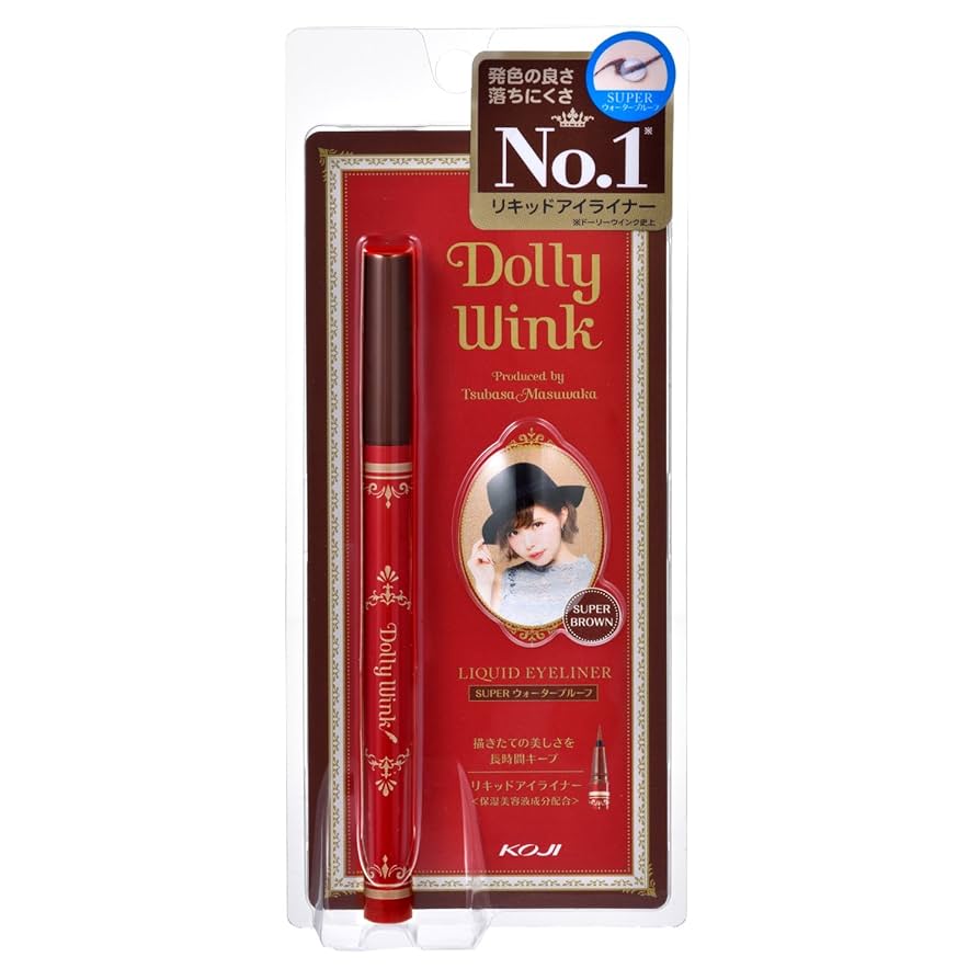 ドーリーウインク リキッドアイライナー ウォータープルーフ スーパーブラック … Amazon.co.jp: ドーリーウインク リキッドアイライナー