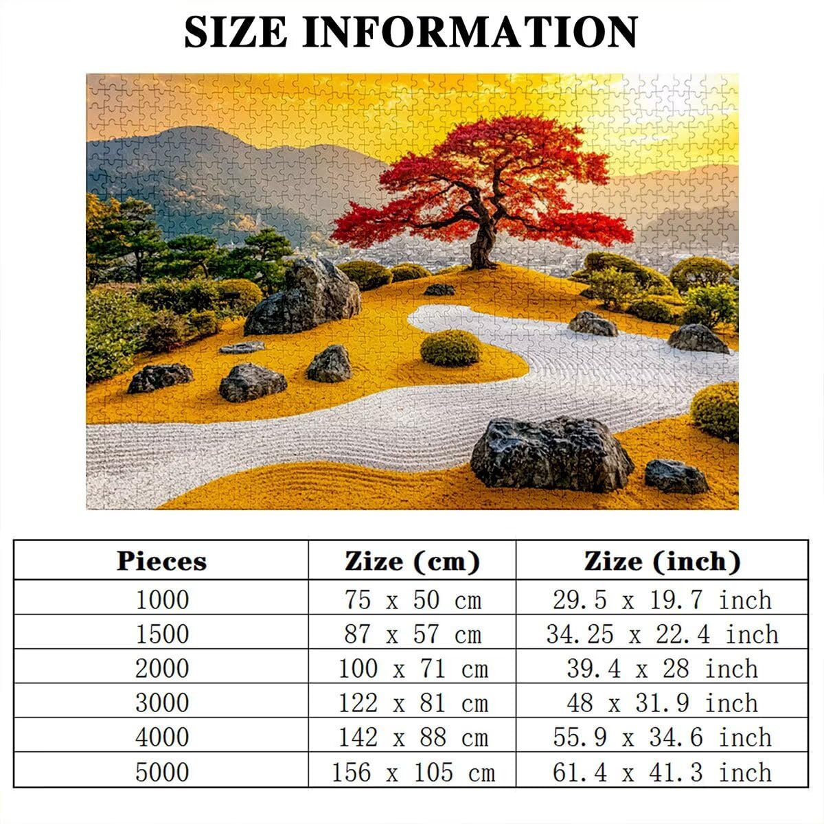 Puzzle 5000 elementów, krajobraz, zachód słońca, 5000 elementów, drewniane puzzle dla dorosłych, trudna łamigłówka, gra logiczna dla całej rodziny, dekoracja pokoju, prezenty dla kobiet A-10