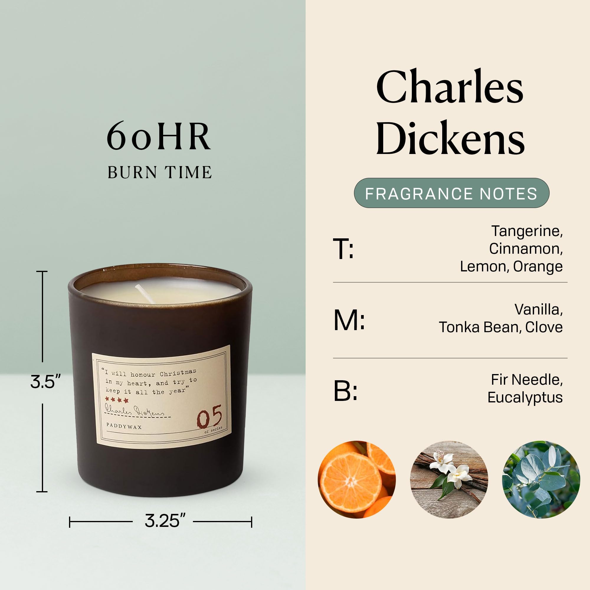 Paddywax Candles Library Dickens - 3