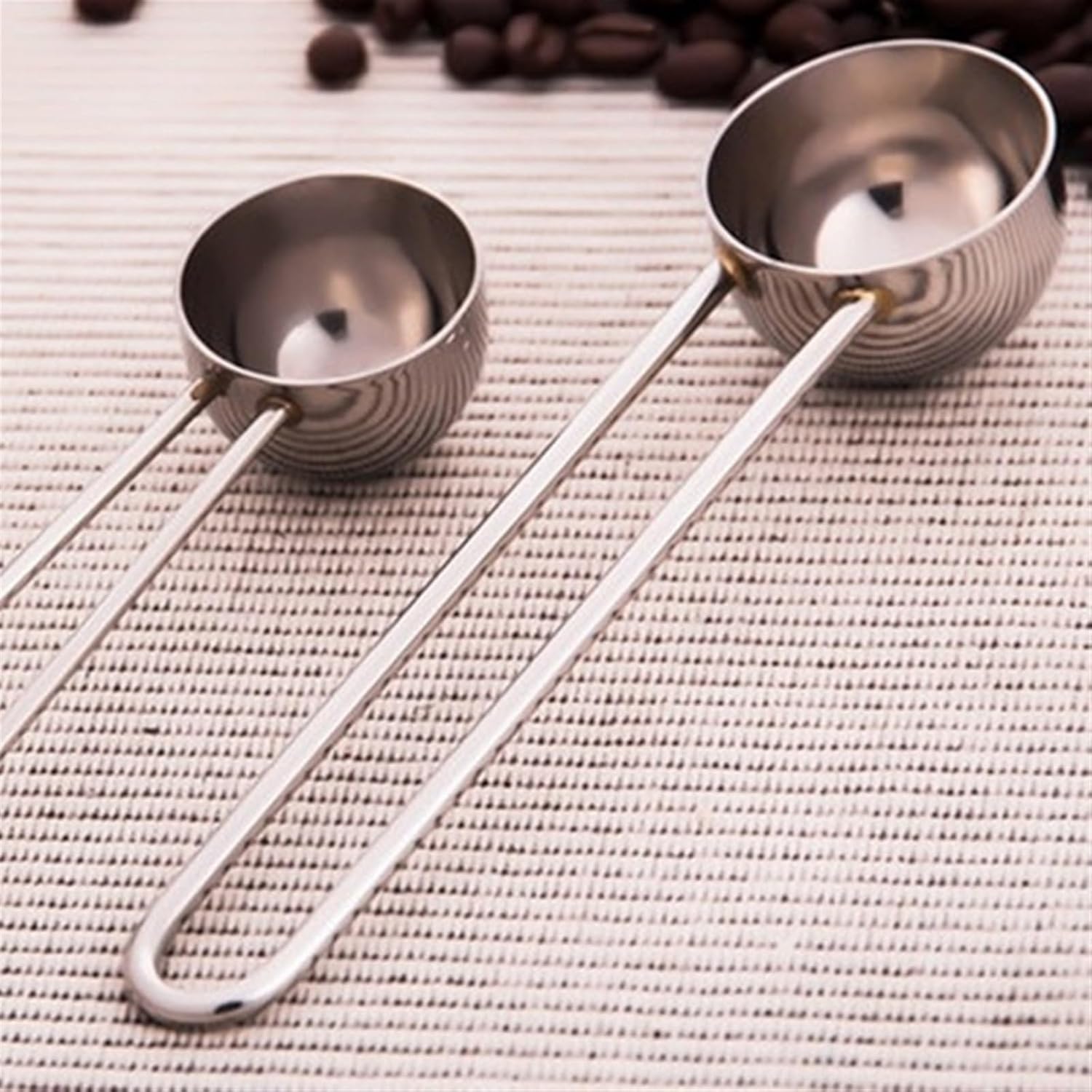 Coffee Scoops Long Handled Coffee Spoon Stainless Steel Tea Spice Measuring Stirring
