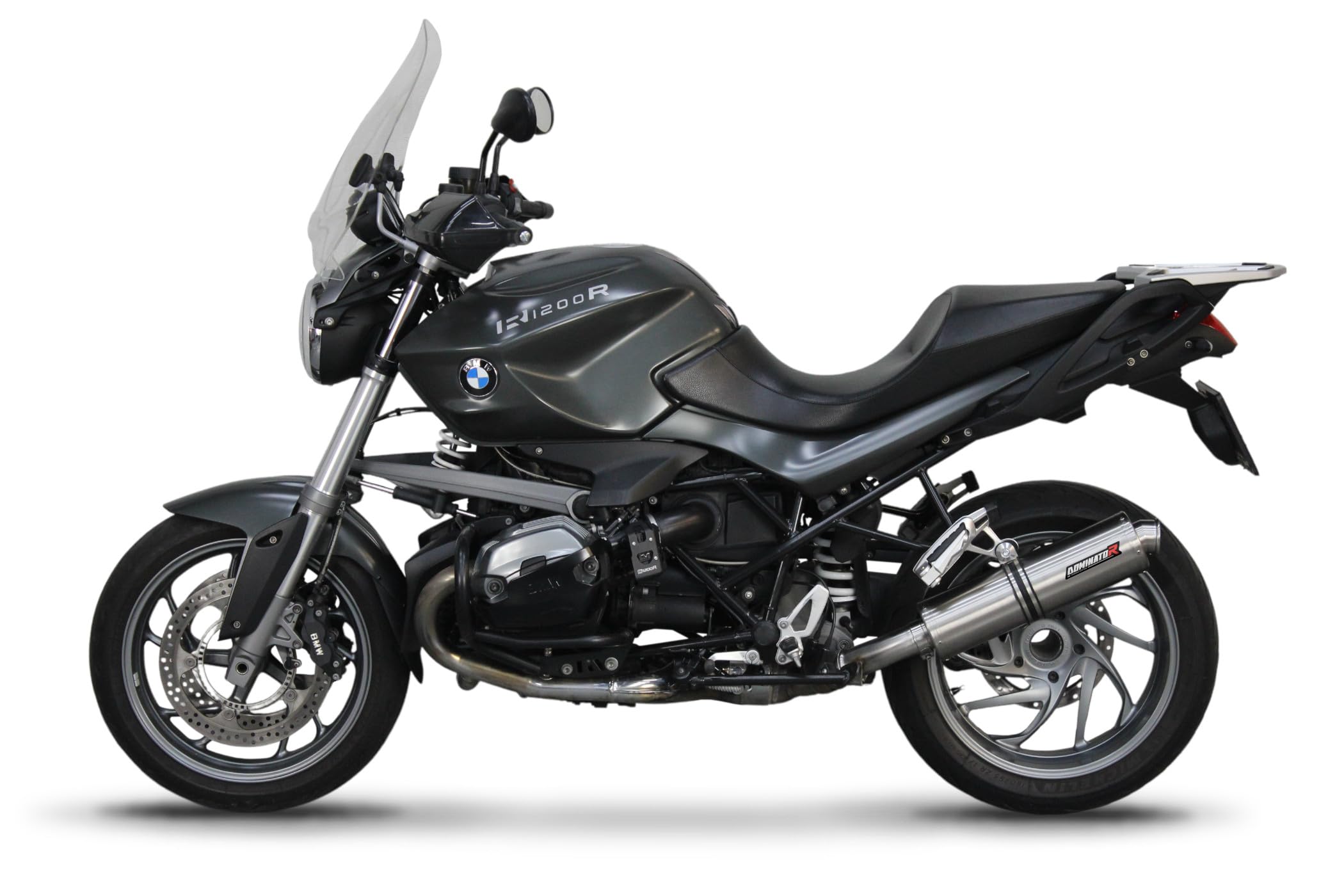 DOMINATOR Terminale di Scarico Marmitta Silenziatore GP1 compatibile con XJR 1200 1995-1998