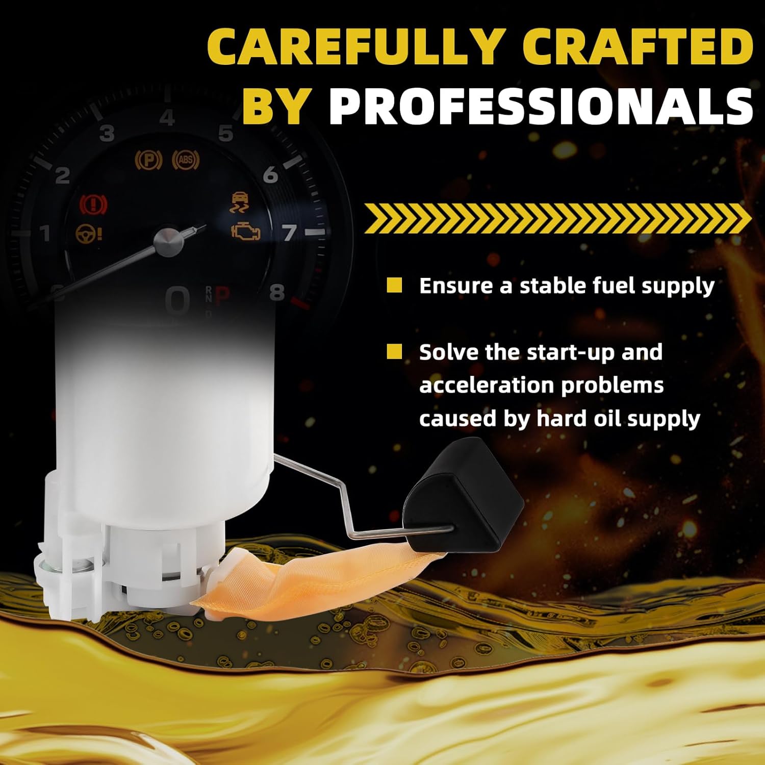 SP9036M SP9161M Fuel Pump Assembly with Sending Unit Compatible with Lexus ES350 GAS 2007-2011,Toyota Avalon GAS 2005-2012,Toyota Camry GAS 2007-2011 V6 3.5L
