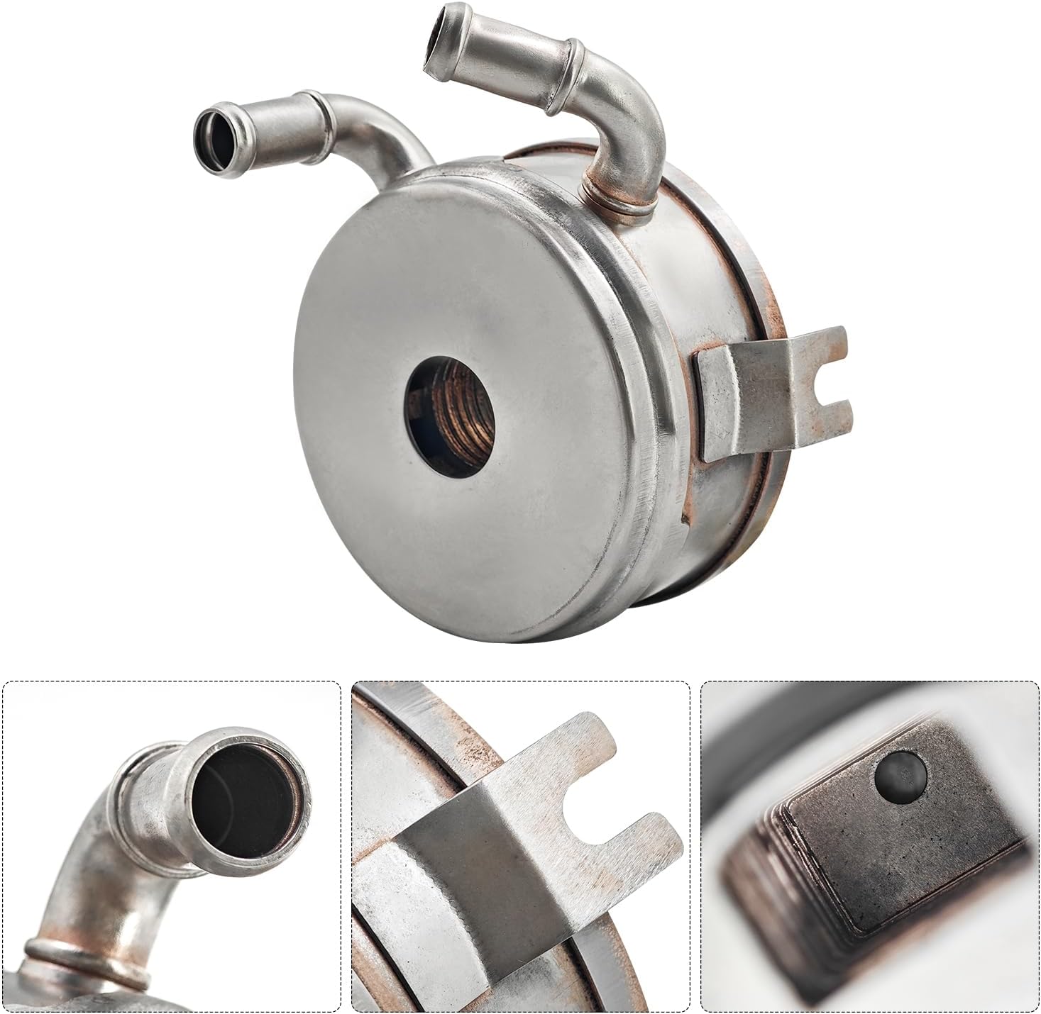 15710-62050 Oil Cooler Assembly Compatible with Toyota Tacoma 1995-2004, 4Runner 1996-2002, T100 1995-1998, Replaces# 1571062050