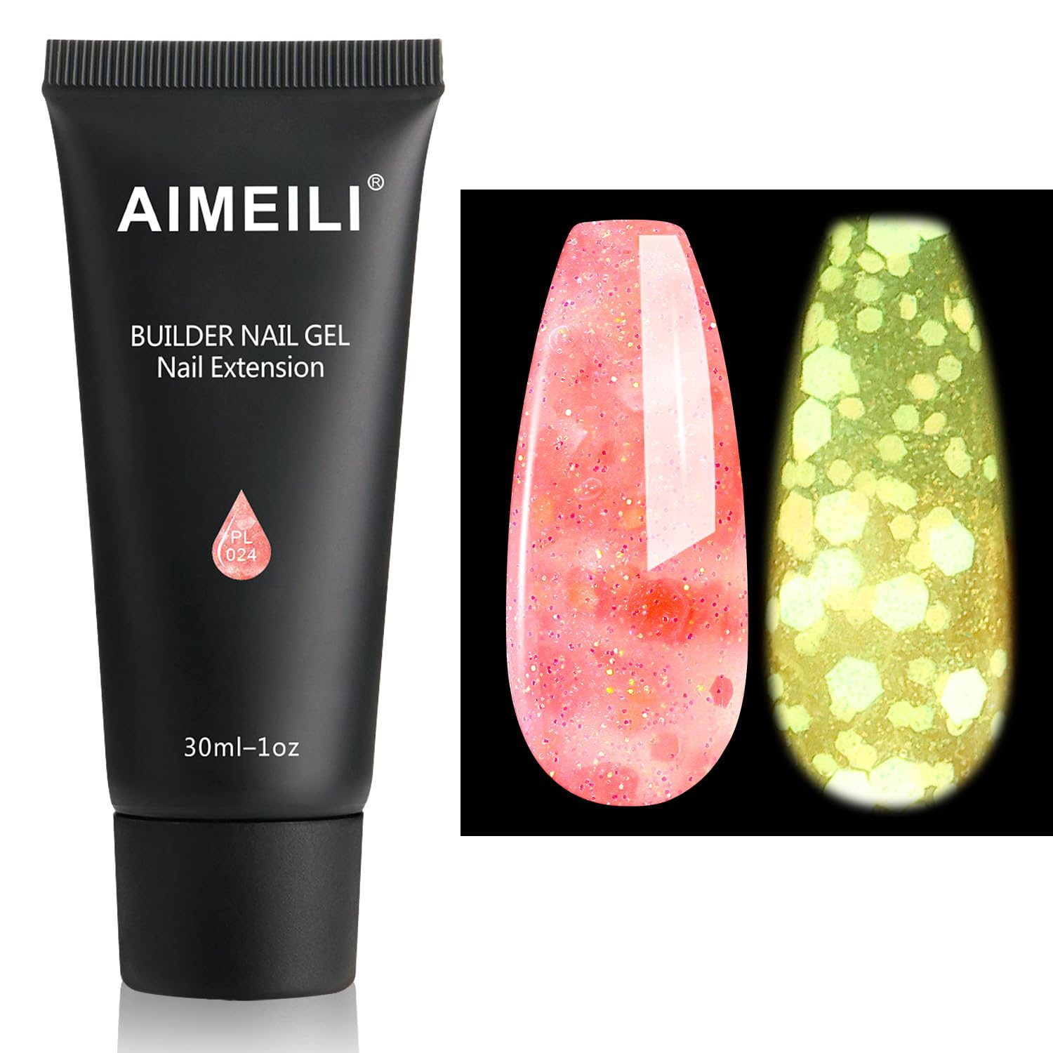 AIMEILI Gel Uñas Constructor Base Coat y Builder Gel 7 en 1 Nail Extensión Esmaltes Semipermanentes de Uñas UV LED Building Base 10ML — view 22