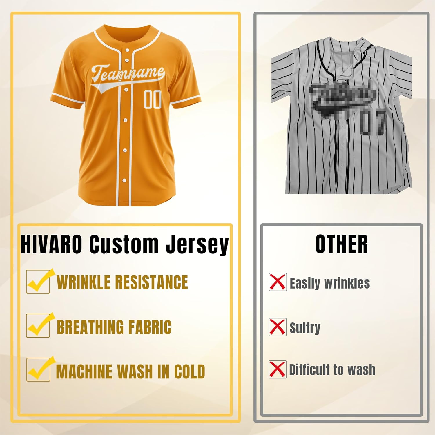Custom Baseball Jersey Ice Cream Jersey Name Number Logo Baseball Jersey Customize Men Women Youth - Image 6