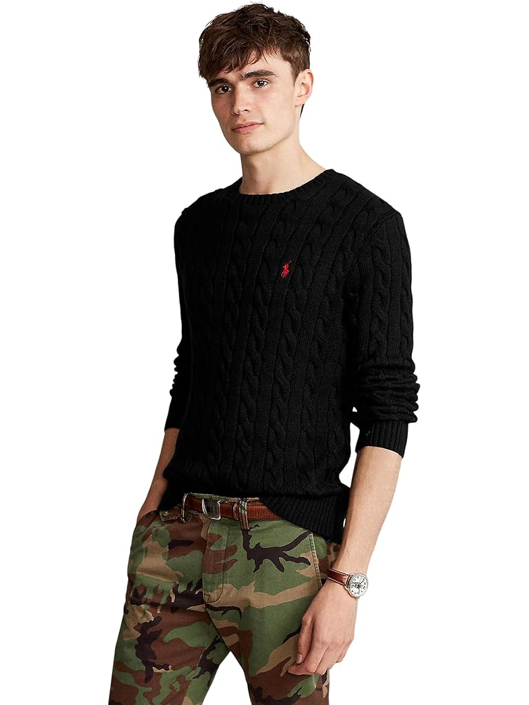 Polo Ralph Lauren Cable-Knit Cotton Sweater