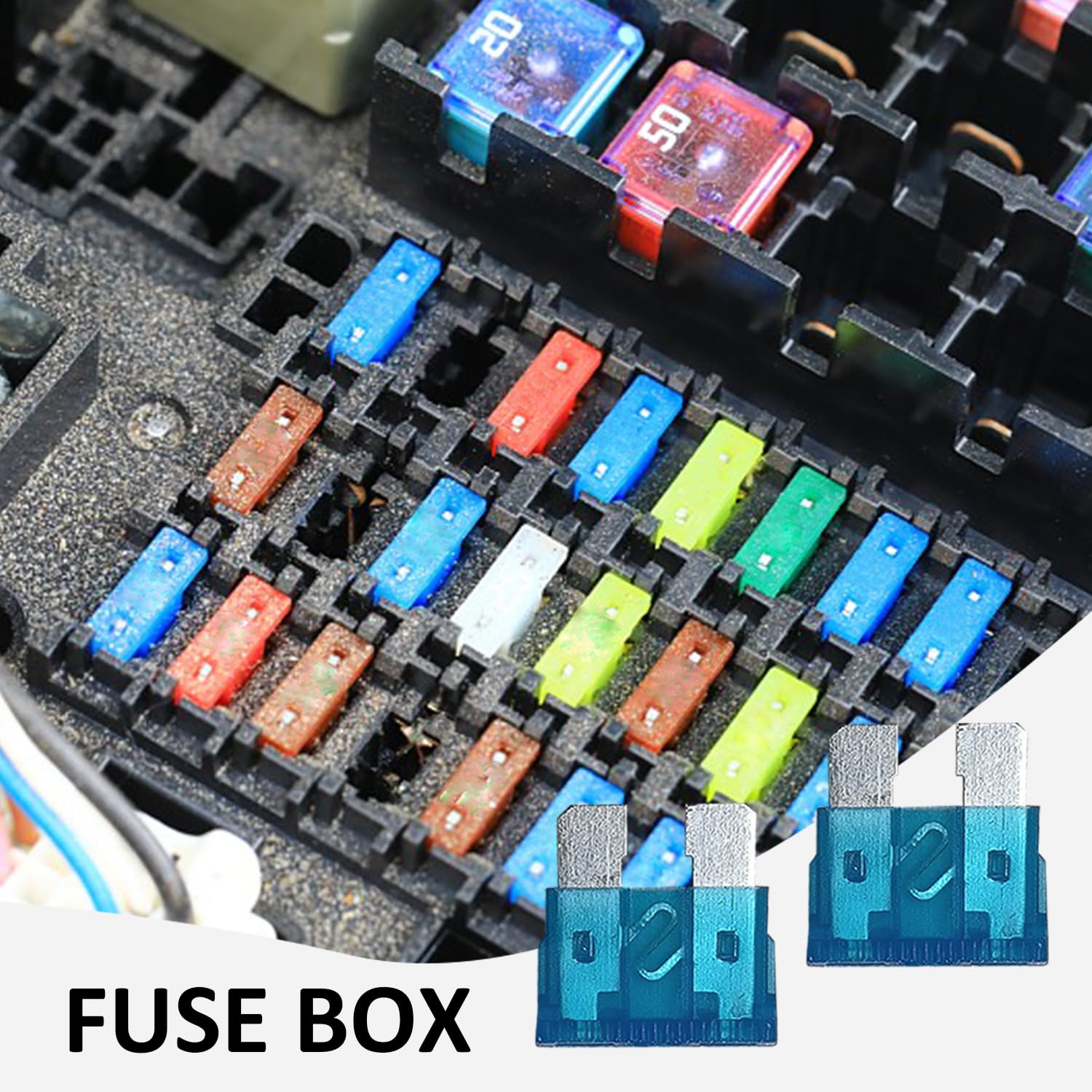 Set Da 120 Fusibili Per Auto - 11 Valori Diversi Da 2A A 40A Con Estrattore Incluso - Foto 9