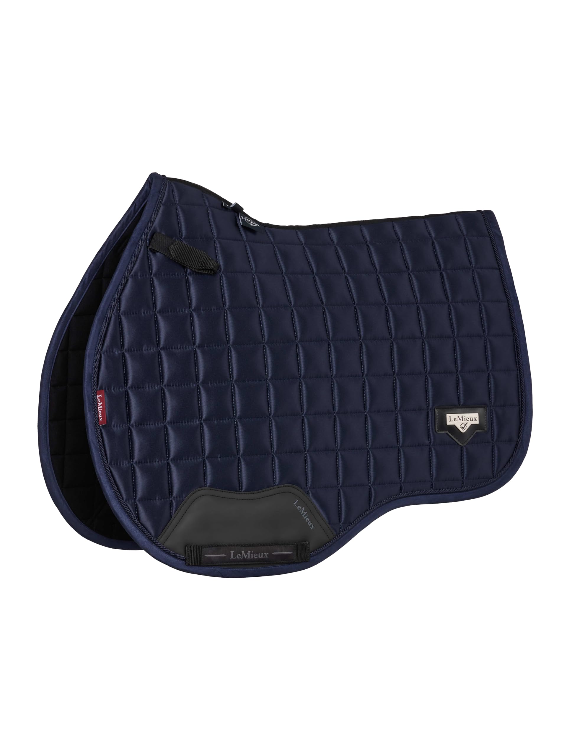 LeMieux Loire Classic GP Square - Equestrian Saddle Pad - Girth Protection Area - Navy - Small/Medium โ image 1