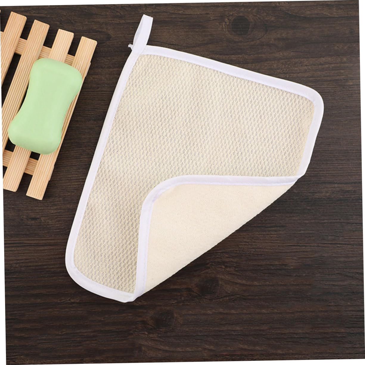 GALPADA 4Pcs Body Scrubbing Towels Nylon Exfoliating Bath Wash Towels for Skin Care Long for Reach and Material Gentle Texture for Smooth Skin