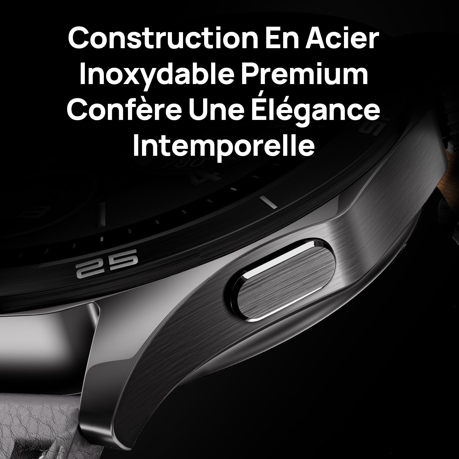 Mibro GT Montre Connectée Homme Femme, Assistant Intélligent, 5ATM Étanche | 1,43" AMOLED, 8J Autonomie,GPS Intégré, 100+ Modes Sportifs, Suivi Fréquence Cardiaque/Sommeil/SpO2, pour iOS Android(Noir)