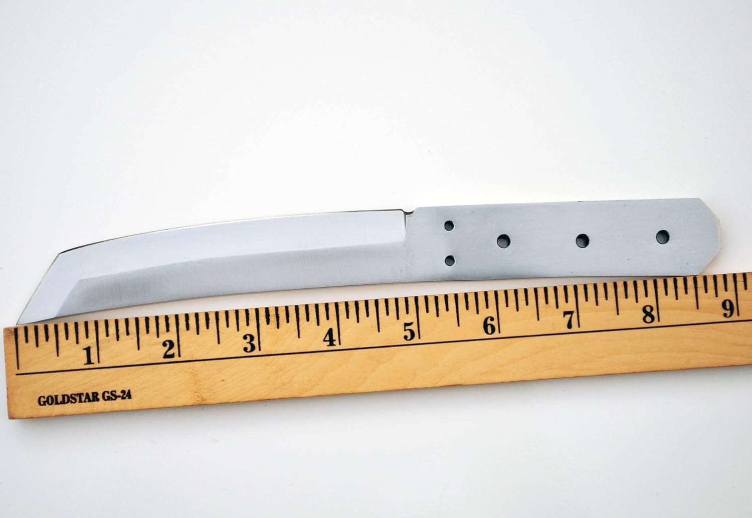 D2 Steel Traditional Tanto Knife Blank Making Blade Hunting Skinner Skinning D-2 Knives