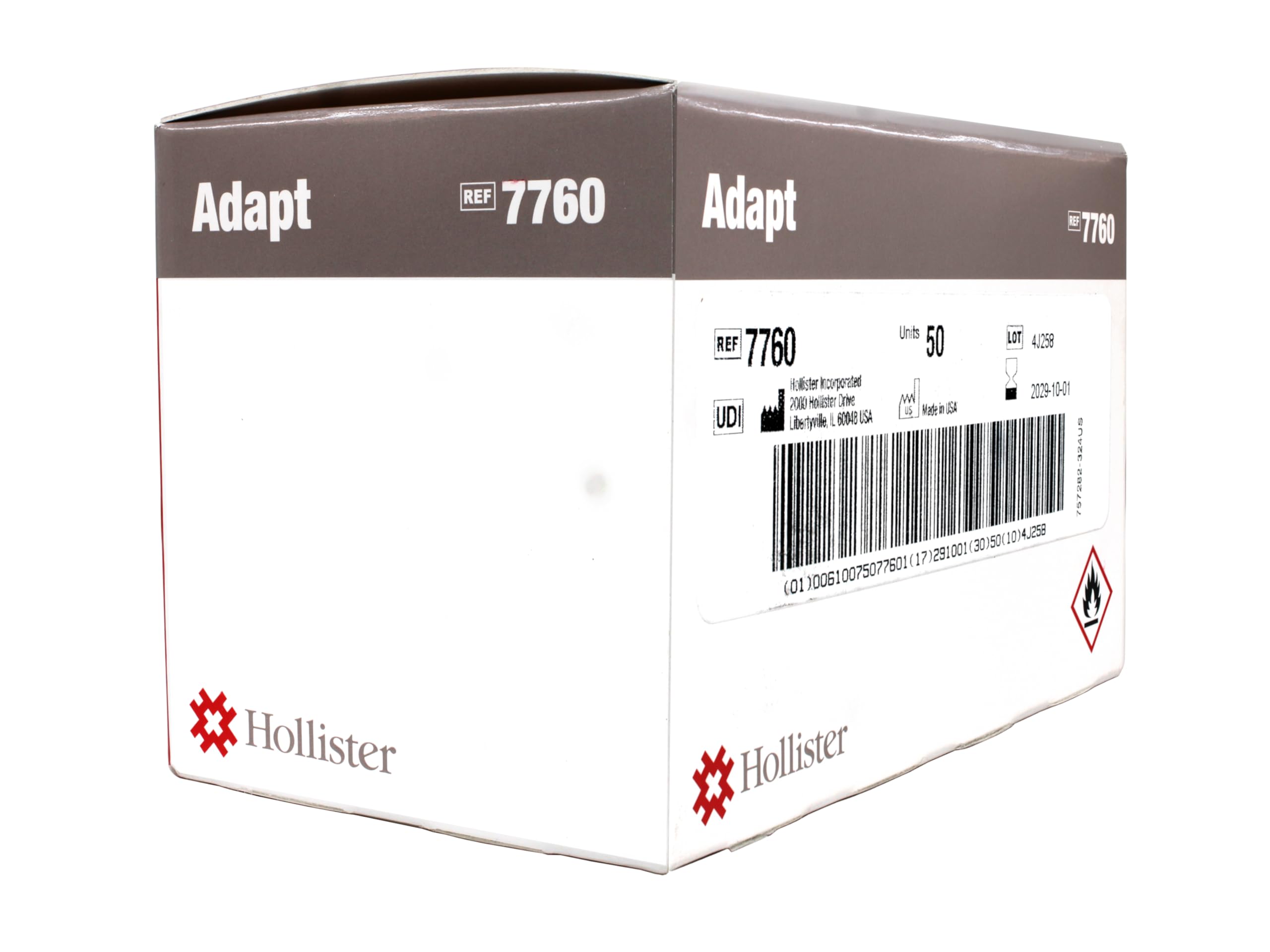 Amazon.com: Hollister Adapt Adhesive Remover Wipes, 7760, 50 Count