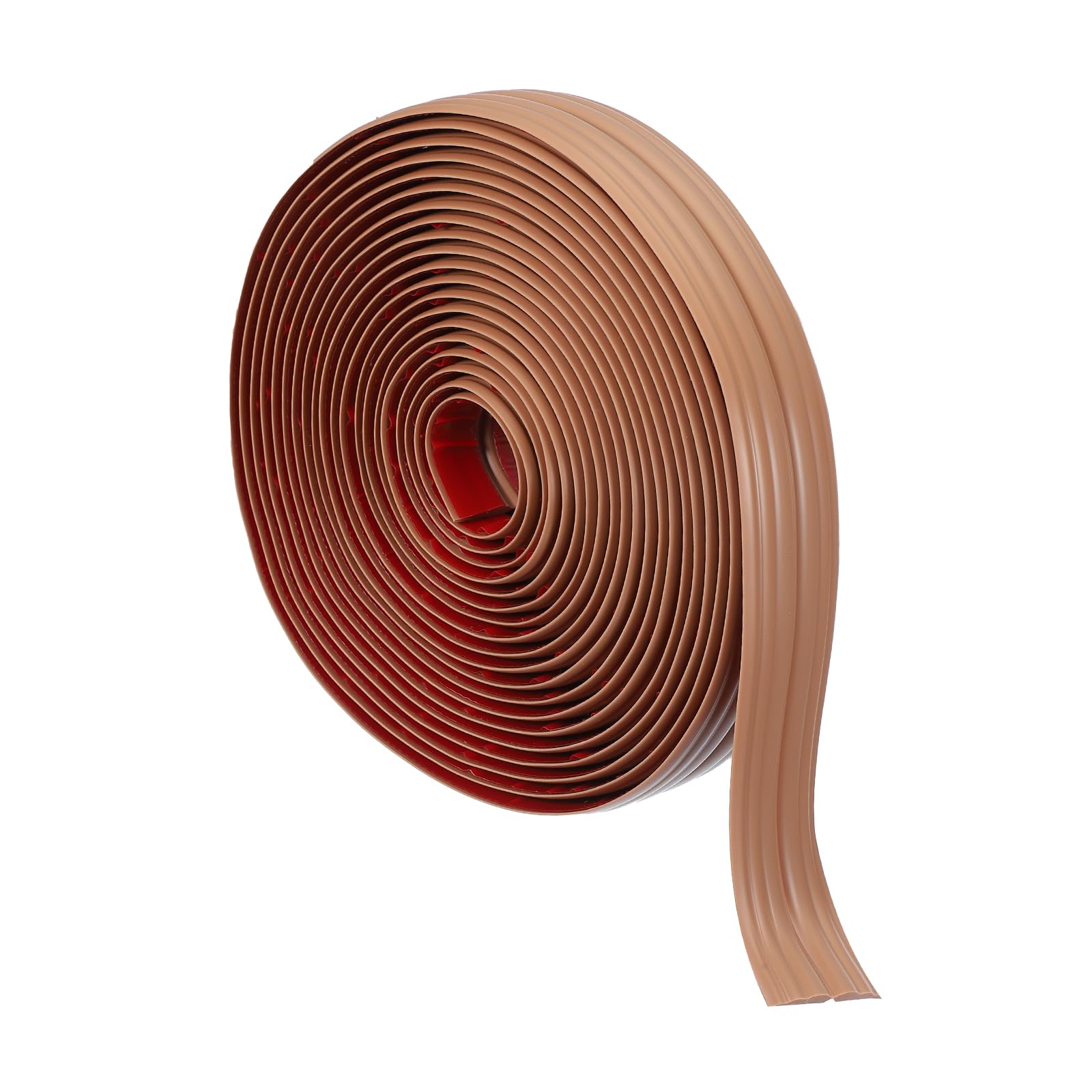 PATIKIL Wall Corner Protector 40mm x 6 Meters, Self Adhesive Wall Corner Guard Edge Protector Flexible Inside & Outside Corner Molding Trim for Ceiling Countertop, Brown