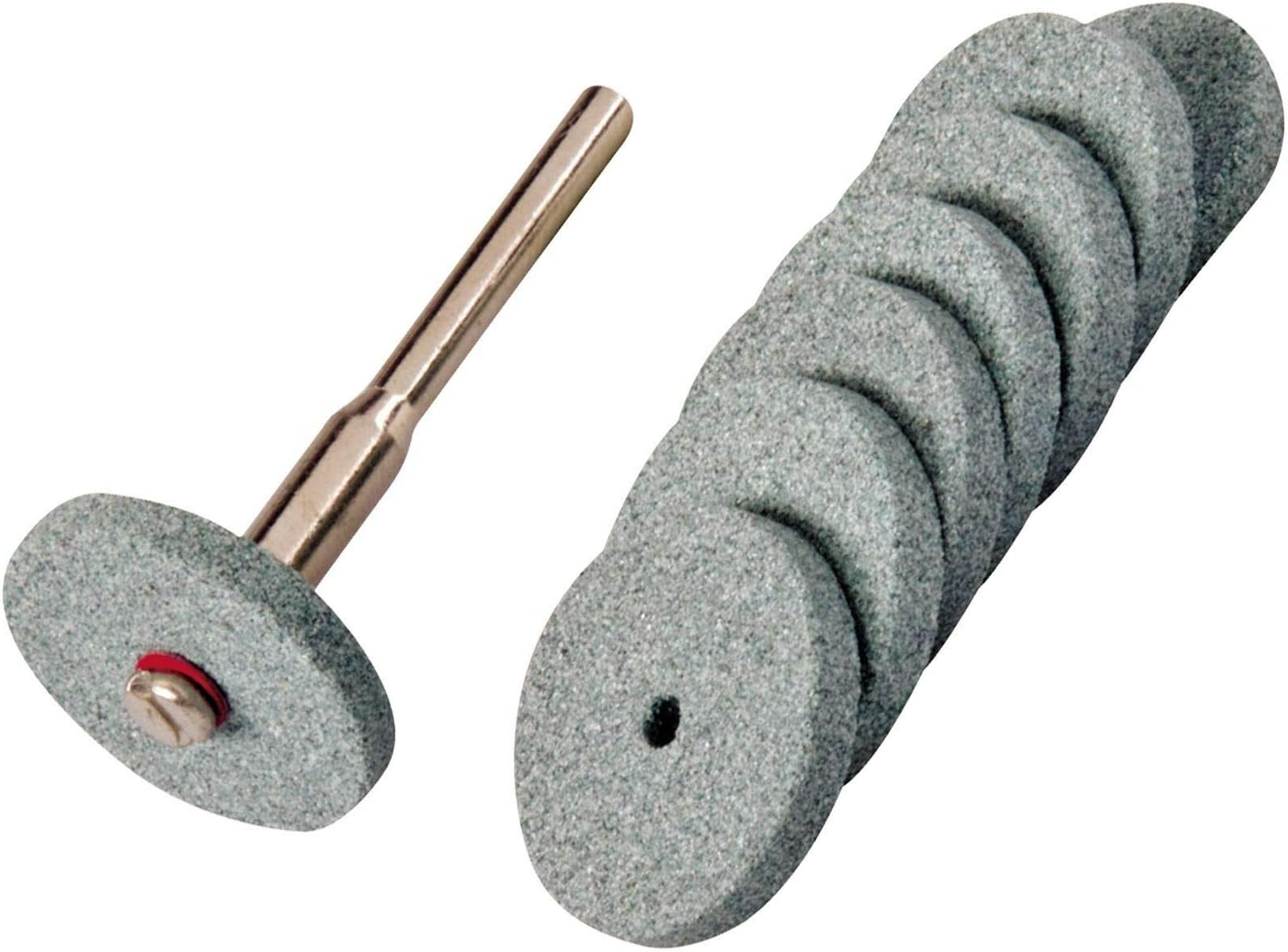 SWISSO 9pc Silicone Rubber Or Carbide Grinding Disc Kit Hobby Craft Rotary Tool Pack Of 1