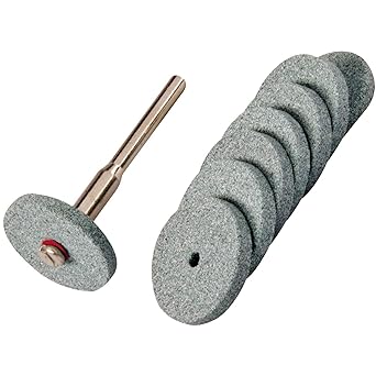 SWISSO 9pc Silicone Carbide Grinding Disc Kit Hobby Craft Rotary Tool
