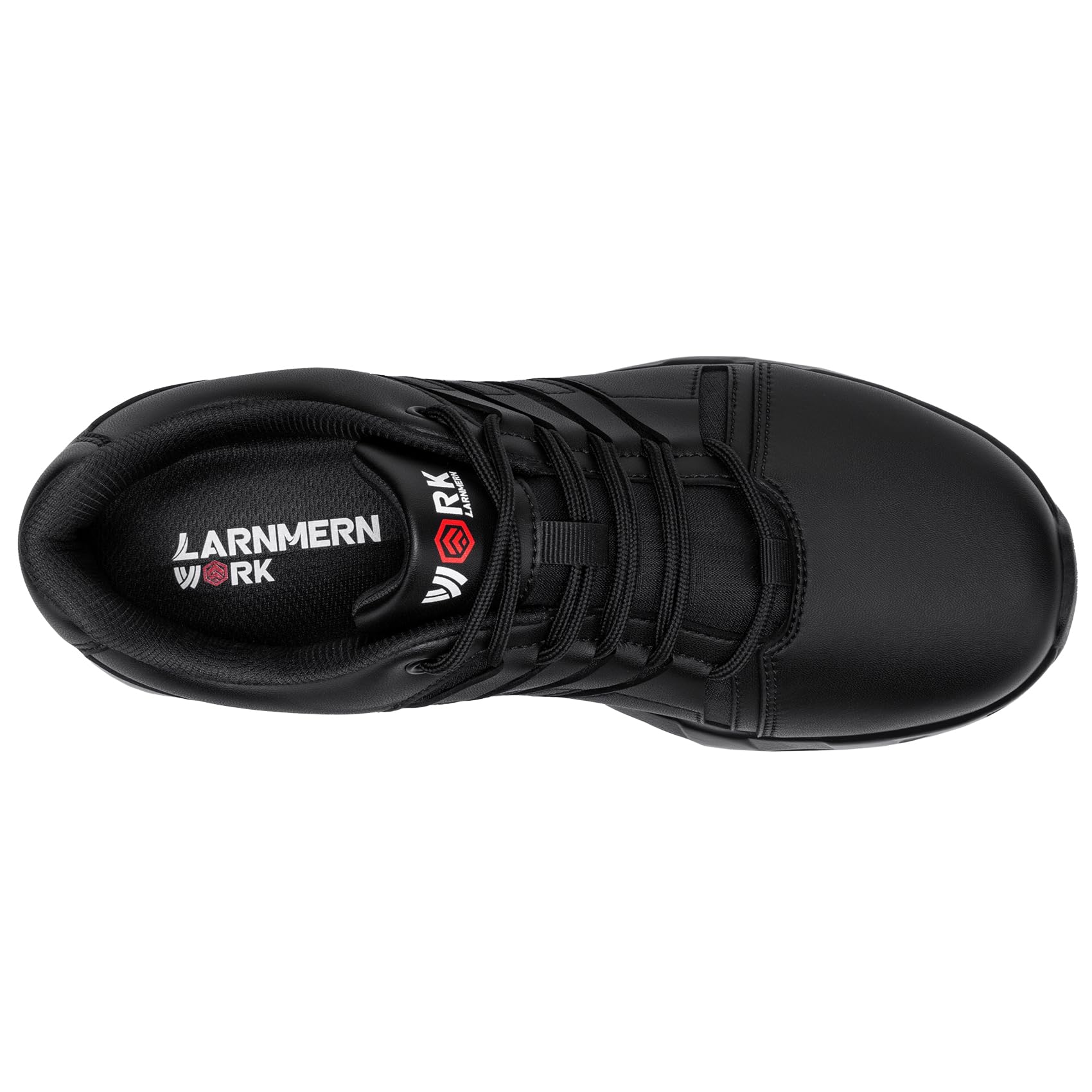 LARNMERN Kochschuhe Herren rutschfeste Schuhe Küche Arbeitsschuhe Wasserfeste Koch Schuhe für Männer Kellner Gastro Restaurant OHNE-Stahlkappe Leicht Sportschuhe