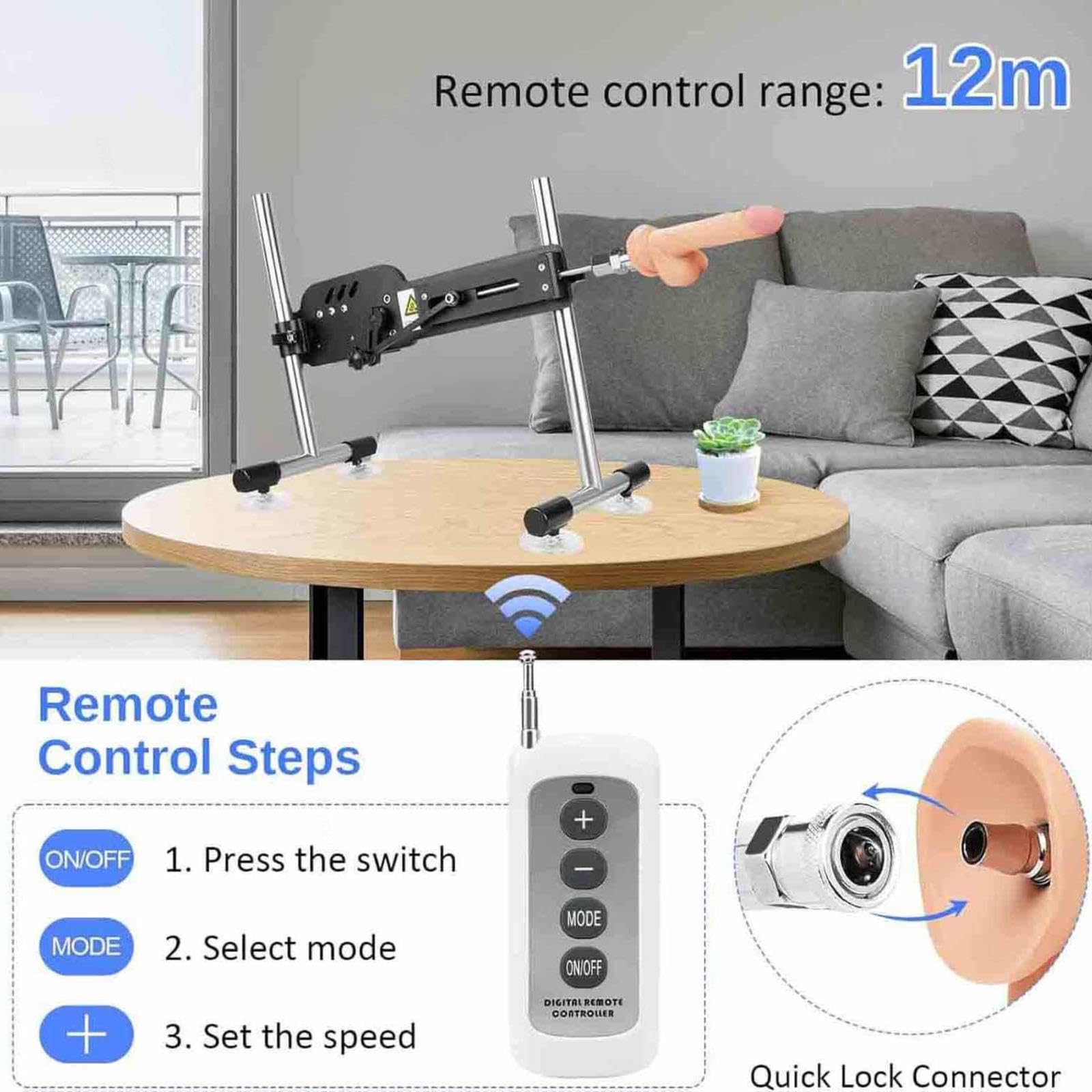 Máquina Modos de Frecuencia Múltiple Fácil de Limpiar,Kit4