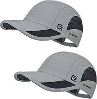 Vista 11 de GADIEMKENSD Sombrero de correr al aire libre malla transpirable 2PACK