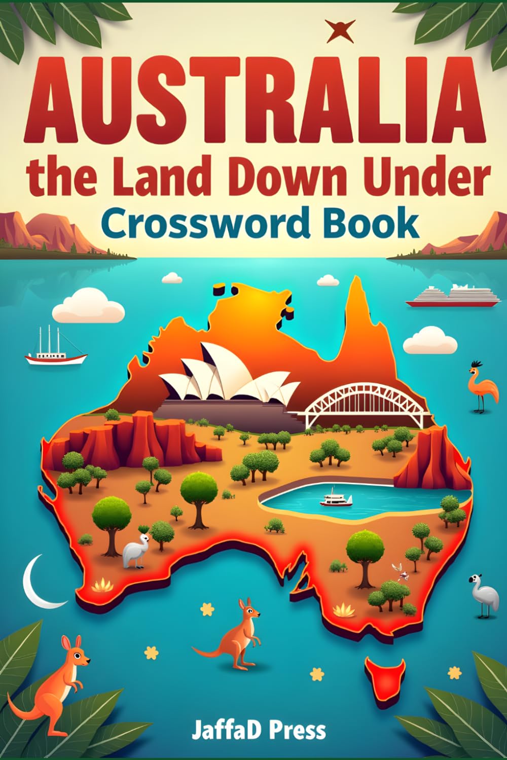 Australia the Land Down Under Crossword Book: An Exciting Crossword Journey Through Australian History, Wildlife, Landmarks, Culture, Geography and Famous Icons for Puzzle Lovers of All Ages