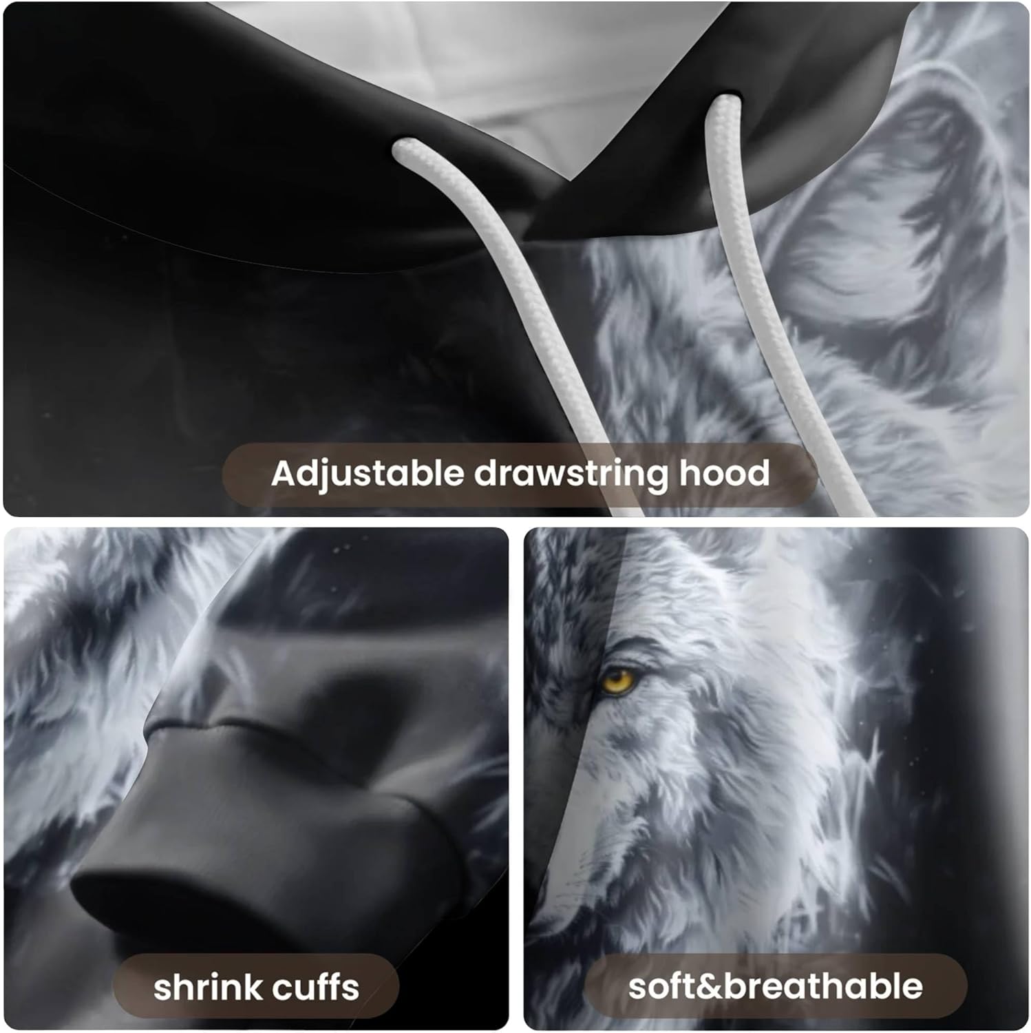 3D Printed Hoodie High Definition Graphic Comfortable and Stylish Unisex Breathable Fabrics Ideal for Casual Wear - Image 5