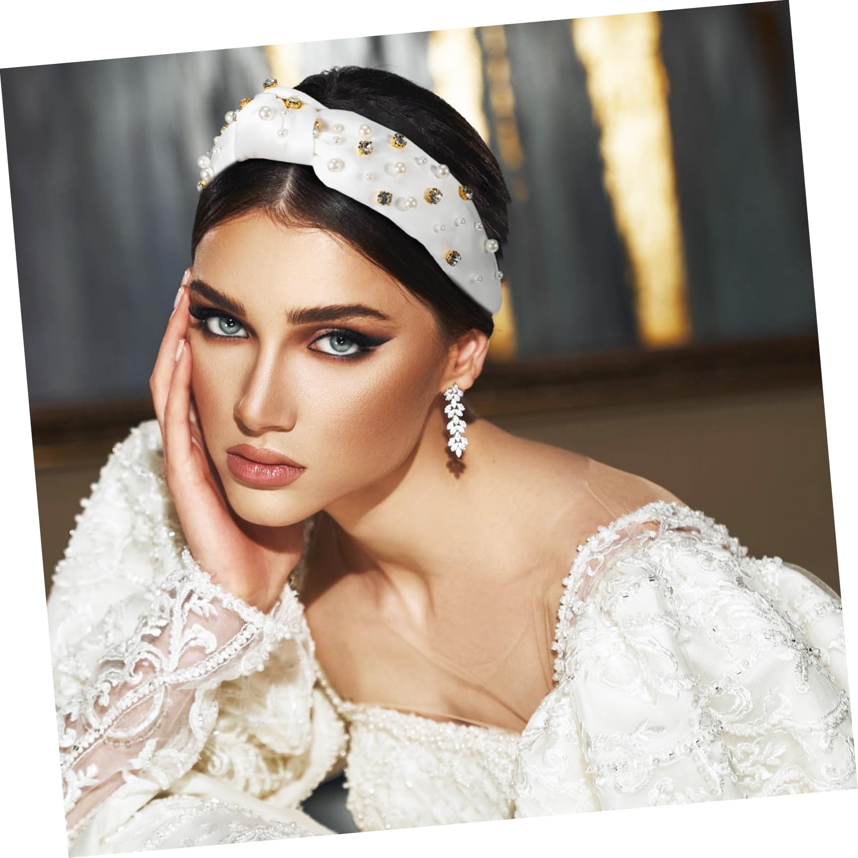 8stücke Haarbänder Mit Perlen Knotted Headbands Für Und Mädchen Eleganter Haarschmuck Mit Strasssteinen Vielseitig Und Für Verschiedene Anlässe