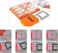 Vista 3 de Physics Optical Experiment Set Multifunction Reflector Refraction Triangular Prism Convex Lens Concave Mirror Dial Linear Light Source Teaching