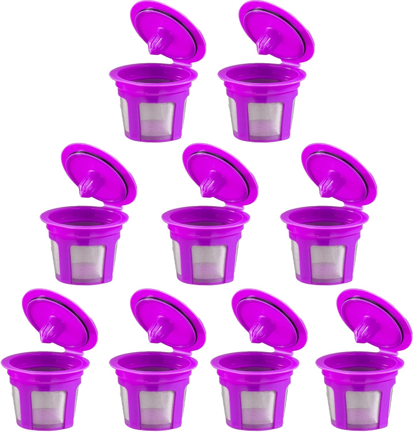 Amazon.com: Reusable K Cups, 9 Pack 