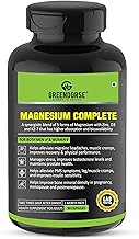 GREENDORSE Magnesium Complete - High Absorption Magnesium Complex with 5 Forms + Zinc, D3 & K2-7 | Bioavailable formula for Muscle Cramps, Stress Relief, Bone Health, and PMS | 90 Veg Capsules