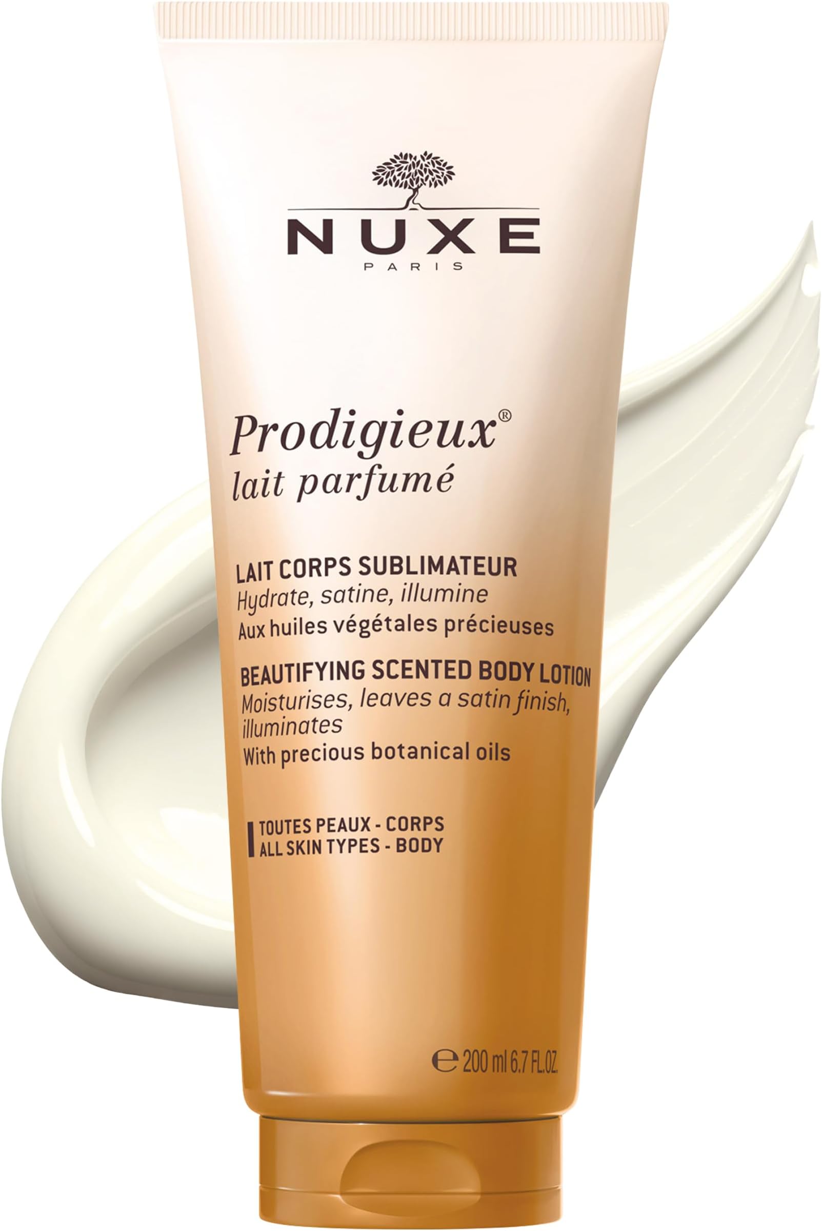 NUXE Prodigieux Body Lotion, 6.7 Fl Oz