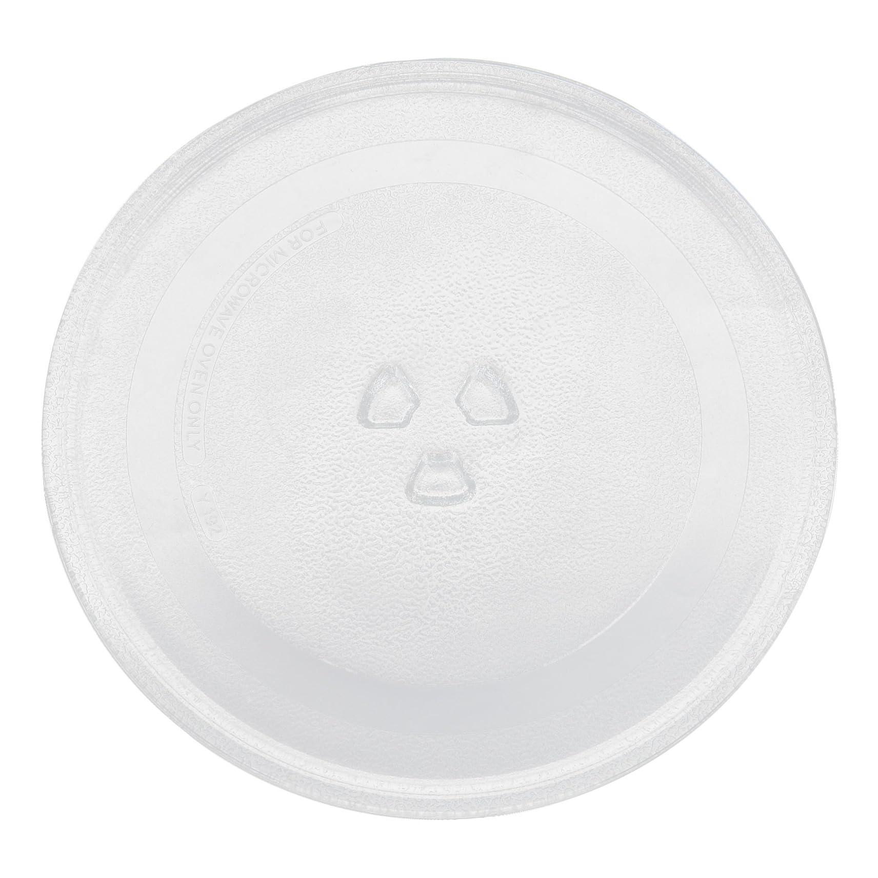 Plateau en verre micro-ondes 27cm compatible tout modèle avec fonction de rotation stable